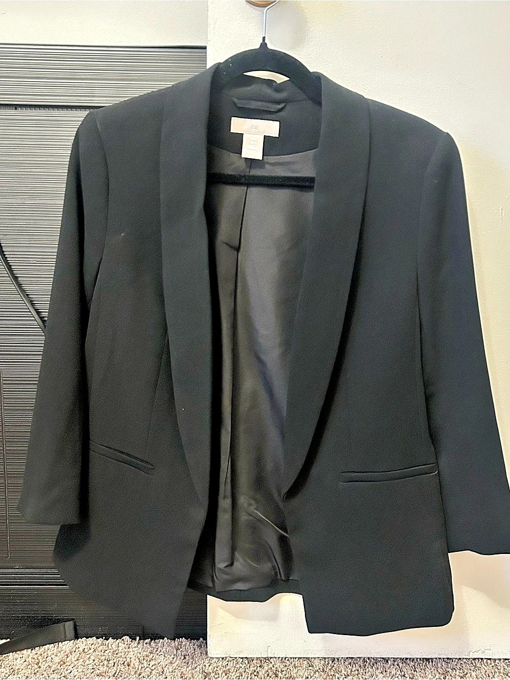 J. Crew Black Shawl Collar Blazer